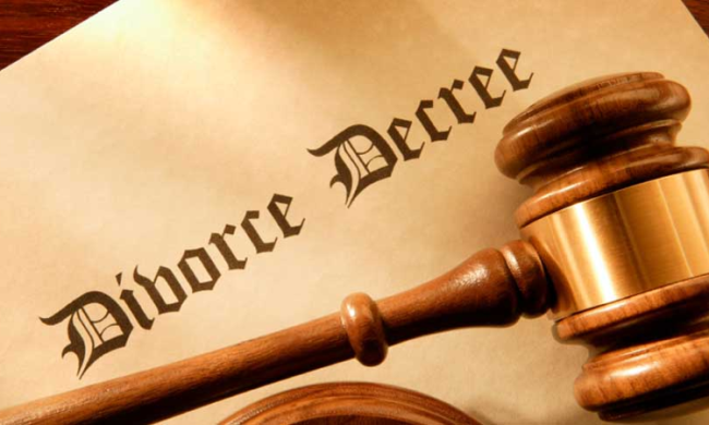 decree of divorce